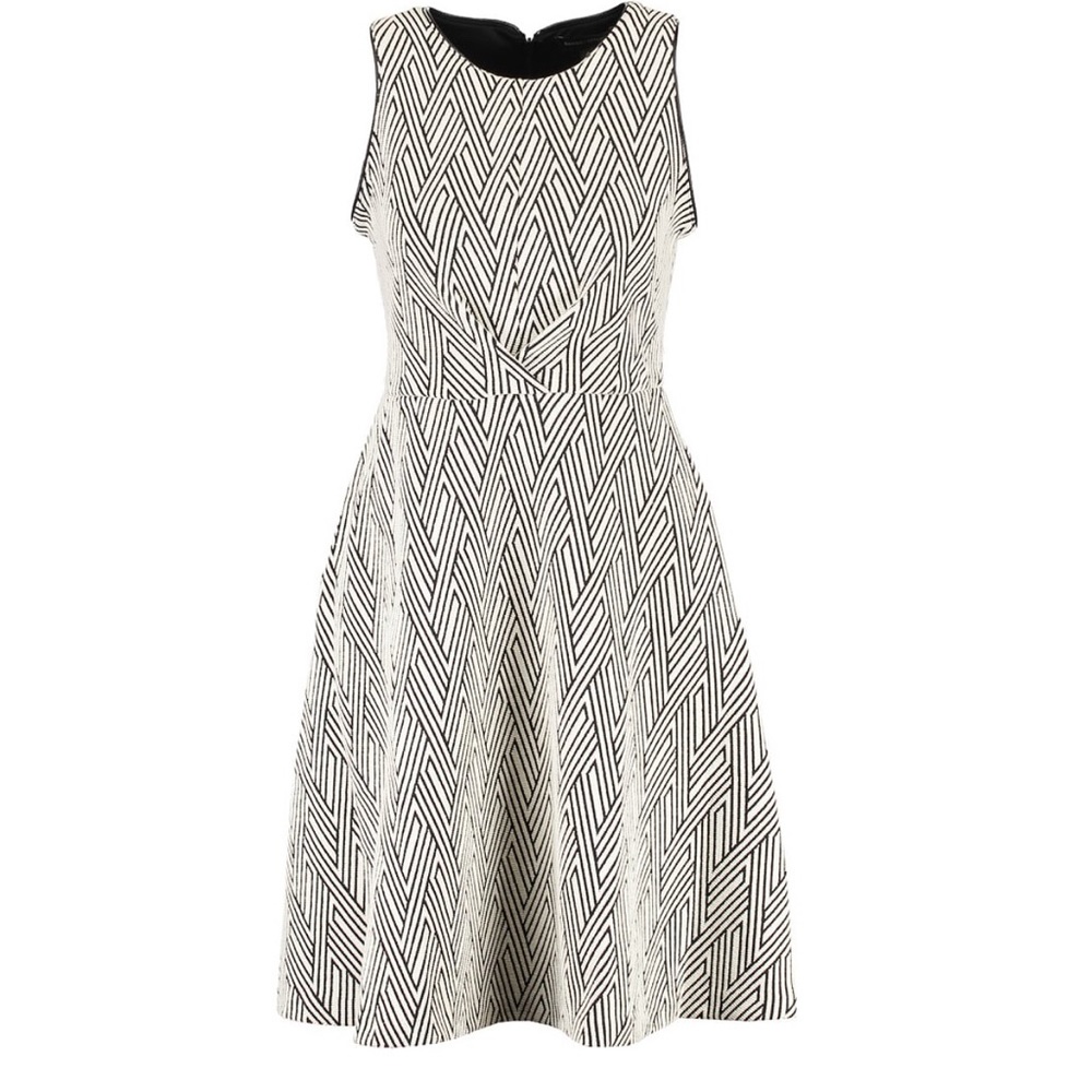 NWT Banana Republic Sleeveless Back + White Dress